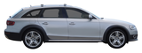 Strešný nosič YAKIMA silver Audi A4/S4/RS4 Allroad 2009-&gt;2015