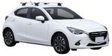Strešné nosiče YAKIMA Mazda 2 ,2017 - 2019 ,5dr Hatch