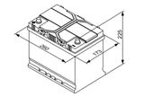 Autobatéria Bosch S4 027, 70 AH, 630 A, ľavá