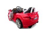 Elektrické detské autíčko AUDI TT červené