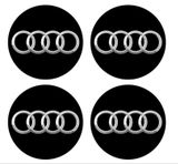 Puklice pre Audi Quad 15&quot; Green &amp; Black 4ks