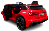 Elektrické detské autíčko AUDI RS6 GT červené