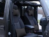 Autopoťahy pre Nissan Navara (D40) 2005-2014 Design Leather čierne 2+3