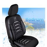 Autopoťahy pre Hyundai i30 (II) 2012-2017 BODRUM_Sivé 2+3