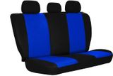 Autopoťahy pre Volkswagen Polo (V) 2009-2017 CARO modré 2+3