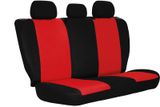 Autopoťahy pre Volkswagen Passat (B7) 2010-2014 CARO červené 2+3
