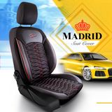 Autopoťahy pre Audi A6 (C7) 2011-2018 MADRID_Červené 2+3