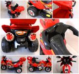 Elektrická detská motorka M3 červená