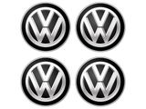 Puklice pre Volkswagen Quad 15&quot; Green &amp; Black 4ks