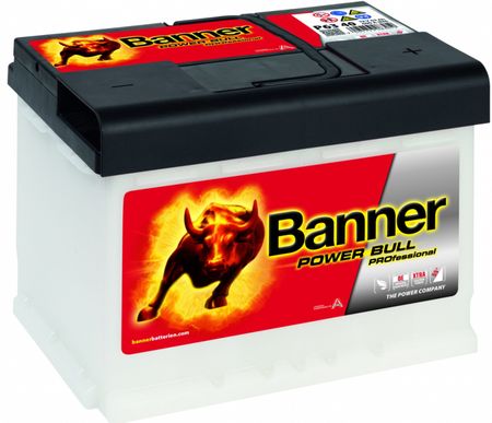 Autobatéria Banner Power Bull PROfessional 63 Ah, 620 A, pravá