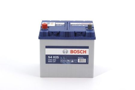 Autobatéria Bosch S4 025, 60 AH, 540 A, ľavá