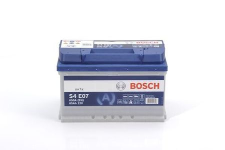 Autobatéria Bosch S4 E07 EFB 65 AH, 650 A, pravá, Štart/Stop