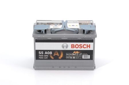 Autobatéria Bosch S5A 08, 70 AH, 760 A, pravá, Štart/Stop