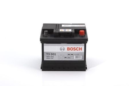 Autobatéria Bosch T3 001, 45 AH, 300 A, pravá