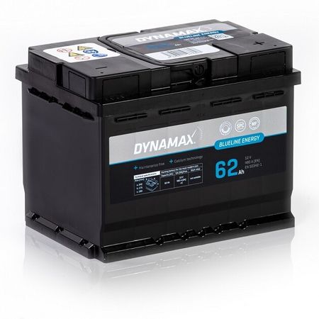 Autobatéria Dynamax Energy Blueline 62 Ah, 480 A, ľavá