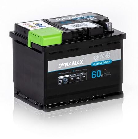 Autobatéria Dynamax Blueline EFB 60 Ah, 640 A, pravá, Štart/Stop