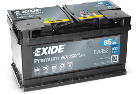 Autobatéria Exide Premium Carbon Boost 85 Ah, 800 A, pravá