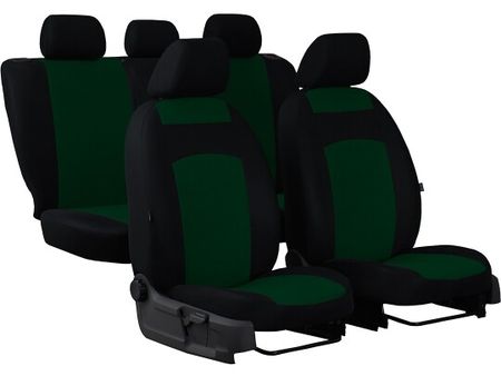 Autopoťahy pre Dacia Logan (II) 2012-2020 Classic Plus - zelené 2+3