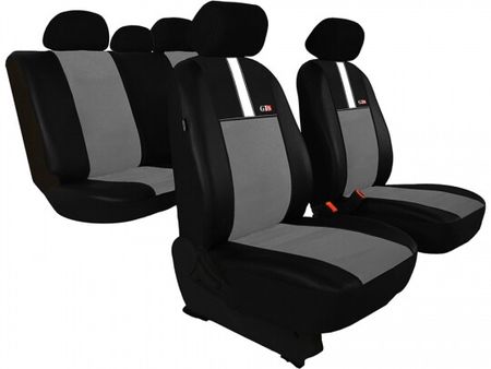 Autopoťahy pre Fiat Fiorino (IV) 2013-up GT8 - svetlosivé 2+3