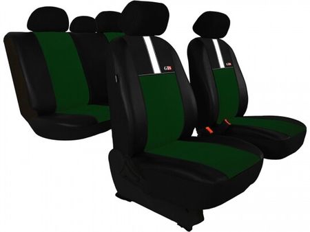 Autopoťahy pre Honda Jazz (III) 2013-2020 GT8 - zelené 2+3