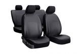 Autopoťahy pre Seat Arona 2017-> Design Leather čierne 2+3