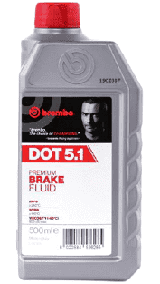 Brzdová kvapalina DOT 5.1 Premium 0,5L BREMBO
