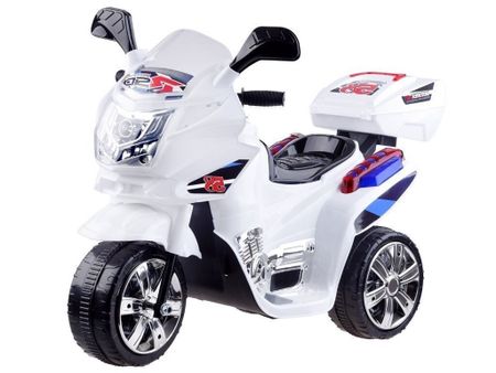 Elektrická detská motorka M1 biela