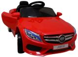 Elektrické autíčko M4 Červené pre deti, vstup MP3,USB, diaľkový ovládač 2.4 GHz
