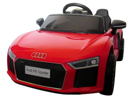 Elektrické autíčko pre deti Audi R8 Spyder červené 1 miestne