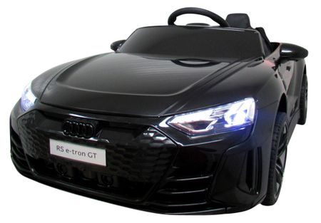 Elektrické detské autíčko AUDI E-tron GT čierne