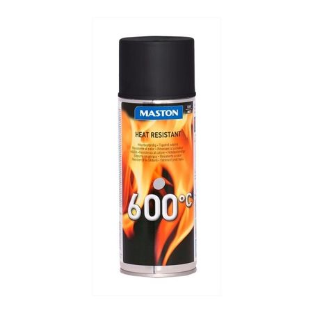 MasHeatresistant spray 400mml 600°C BLACK