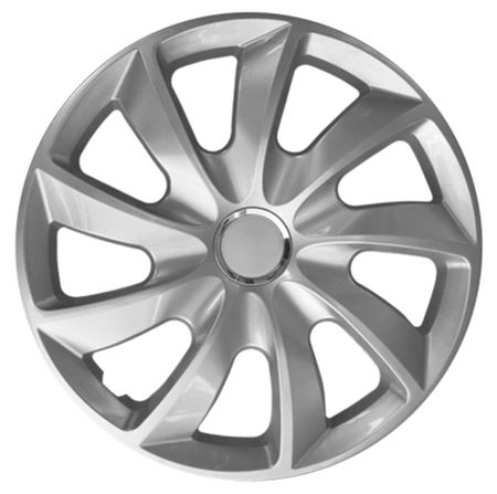 Puklice pre Audi Stig 15" Silver 4pcs